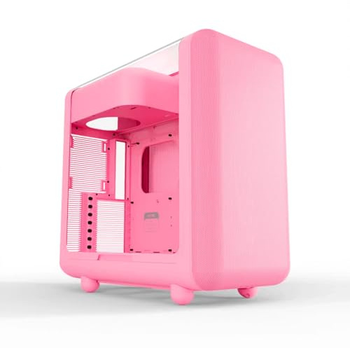 HYTE X50 Modern prestanda Mid-Tower fodral jordgubbe mjölk E-Atx/Atx/M-Atx/M-Itx