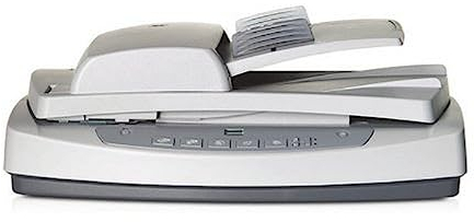 HP ScanJet 5590 Digital Flatbed Scanner Scanner à plat Letter 2400 ppp x 2400 ppp Chargeur automatique de documents ( 50 feuilles ) Hi-Speed USB