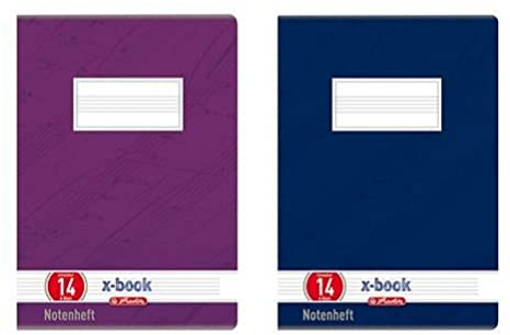 Herlitz 3321403 Schulheft, DIN A4, Lineatur 21/liniert