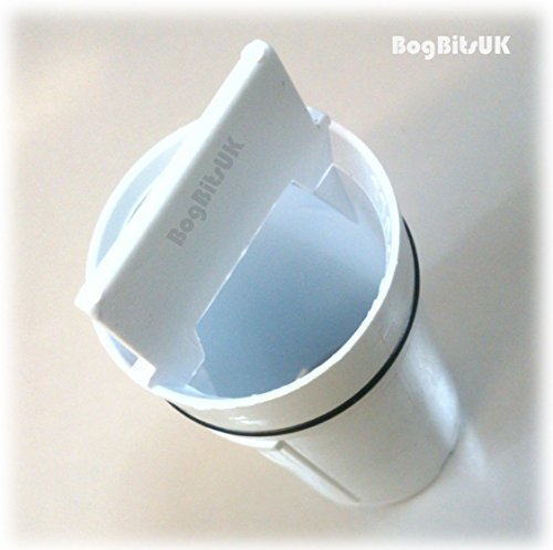 McAlpine STW3 Shower Waste Trap Clean Out Dip Tube Only White 75mm Long