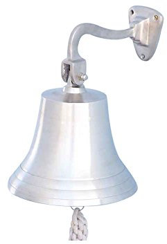 Die Nickel gebuerstet Haengen Schiffsglocke 11 