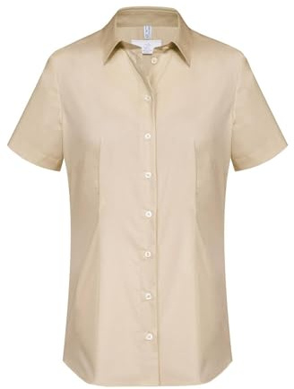 GREIFF damblus basic regular fit, stretch, Easy-Care, 6516, flera färger