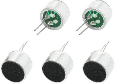 Aexit 5pcs 46dB stéréo Full-directionnel électret Microphone pour téléphone 630B184