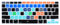 MMDW FL Studio Formally Fruity Loops Shortcuts Keyboard Skin Hot Keys Keyboard Cover for MacBook Pro 13 15 17(with or w/out Retina Display) Silicone Skin for MacBook Old Air 13, European/USA