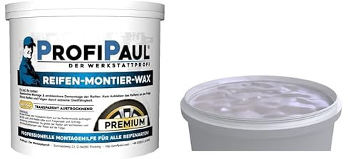 ProfiPaul Reifenmontagepaste Premium Weiss 5 kg Eimer hochcremig und TOP verarbeitbar