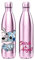 Homadict Thermosflasche Disney – Wiederverwendbare Trinkflasche aus Edelstahl, Stitch & Angel – hält warm und kalt 12 Stunden – für Sport, Reisen, Alltag, 500 ml – BPA Free – offizielles Lizenzprodukt