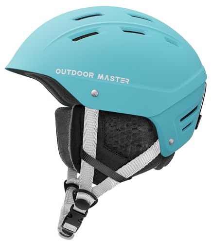 OutdoorMaster Kelvin II Ski Helmet - Snow Sport Helmet Snowboard Helmet for Men Women & Youth