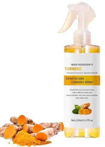 Spray Peel Shot Keratin Care à L'Acide Kojique Et Au Curcuma, Peeling Corporel Au Curcuma, Gommage Corporel Au Curcuma, Hydrate La Peau Et Favorise Une Peau Plus (1PC)