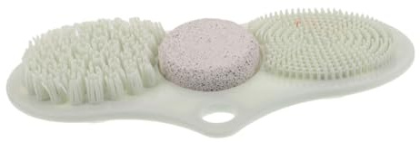 Ipetboom Tapis Exfoliant pour Antidérapant avec Pierre Tapis de Sûr et Facile à Nettoyer avec Ventouses pour Spa Salon de Manucure et Usage Quotidien