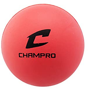 CHAMPRO Sportskum Lacrosse-boll, rosa, 12-pack