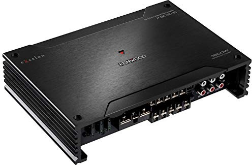 Kenwood X802-5 X-Series Class D - Amplificador de potencia de 5 canales (A/B/subwoofer), sonido de alta resolución