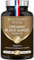 Organic Black Garlic (Fermented) | Patented Extract Standardised in S-Allyl-cysteine | Immune System Booster | Natural Antioxidant | 90 Vegan Capsules (250mg) | French Expertise