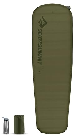 Sea To Summit Camp Plus Self Inflating Regular, Materassino Unisex Adulto, Verde Scuro, Taglia unica