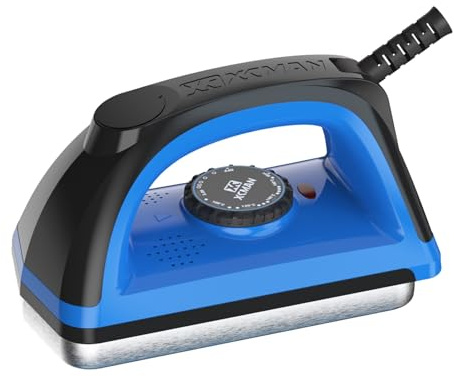 XCMAN Plancha de cera para esquí y snowboard, 120 V, 800 W, con placa base con hoyuelos y buen termostato, precisión de control de alta temperatura