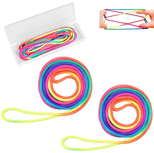 IKadiya Premium Finger Twist Fingertwist Kinder Fadenspiel Fingerspiel Geburtstags Mitgebsel Kinder