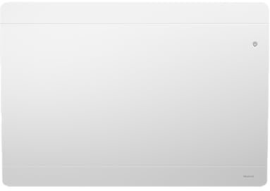 Noirot - Radiateur Électrique Walter - Inertie Fonte - Chauffage Connectable - Chaleur Douce - Gain de Place, Blanc Satiné - Certifié Origine France Garantie, NF Électricité - Horizontal, 2000 Watt