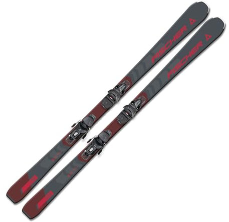 Ski Alpinski Carvingski On-Piste-Rocker - Fischer RC Fire SLR - 150cm - inkl. Bindung RS9 SLR Z2,5-9 - All Mountain Ski - geeignet für Einsteiger bis Fortgeschrittene
