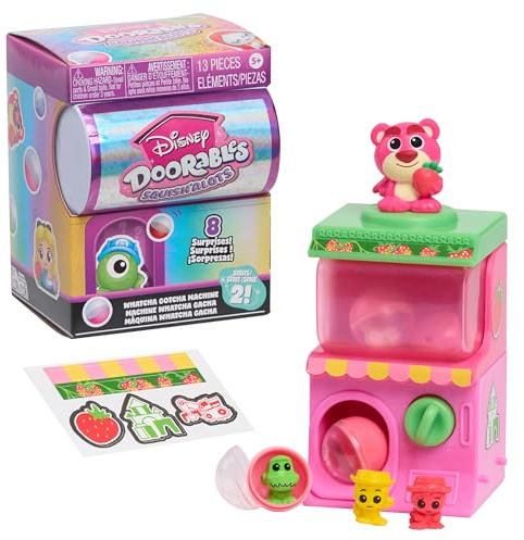 Distributore Disney Doorables Whatcha Gotcha, 8 pezzi, 4 personaggi collezionabili a sorpresa, giocattoli per bambini dai 5 anni in su di Just Play