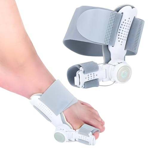 Guador Alluce Valgo Correttore Manopola Regolabile Tutore Alluce Valgo Divaricatore Alluce Valgo Alluce Rettilineo Correzione Alluce Valgo Per Dita Dei Piedi Giorno E Notte Unis