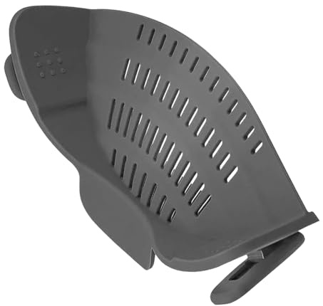 Clip on Colander Foldable Sieve Stopper Drainer Basket