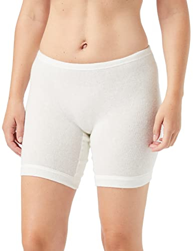 Susa Damen Angora Normalbeinschlüpfer s8050890 Funktionsunterwäsche, Weiß (wollweiß s115), 44 (Herstellergröße: L)