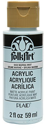 Folk Art Acrylic Paint in Assorted Colours (2 oz), Marina Mist