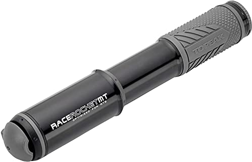 Topeak Unisex – Erwachsene Racerocket MT Minipumpen, Schwarz, 19,6cm