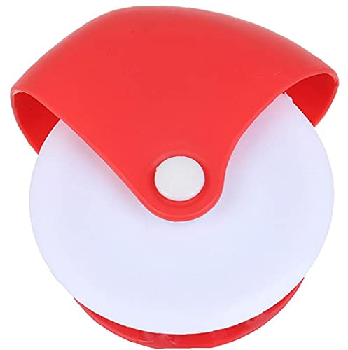 TOSSPER 1pc Pastelería Rueda De Corte, Herramienta Hornada De La Cocina Roller Rueda De Plástico para Beautiful Corteza De La Empanada Ravioli Pasta Y Pizza Pastelería De Celosía Decoración