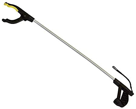 Lightweight Grab & Grip Reaching Litter Rubbish Pick Up Hand Tool Picker Long Arm Rotating Gripper (1)