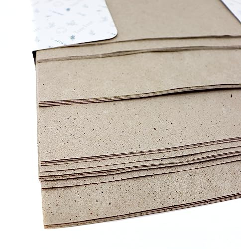 Artway Tree Free Water Hyacint papperspaket - 24 x A4-ark - 200 gsm - vattenhyacint växtfiberpapper för konst och hantverk