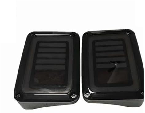 Fari Posteriori Per Jeep Per Wrangler 2007-2017 JK JKU Con Break Back Up Light Retromarcia Segnale Parcheggio Gruppo Lampada Luci Posteriori A LED Lente Fumo Fanale Posteriore(Europe Version)