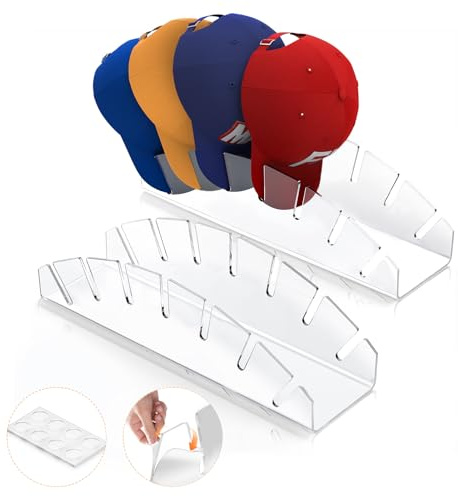 Hat Organizer for Baseball Caps, Hat Holder for 14 Baseball Caps