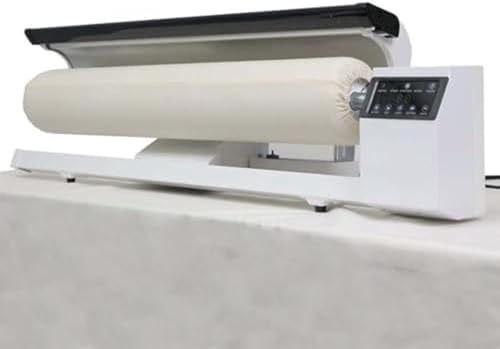 ToayNia Macchina da Stiro a Rullo Commerciale da 2950 W con pressa a Vapore, Ferro da Stiro a Vapore con Rullo Rotante con Pedale, per Vestiti, Indumenti, Tende, Lenzuola, tovaglie