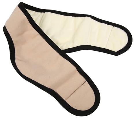 Mrisata Sömnhörselkåpa Bullerreducering Sova öronskydd Hörselskydd Justerbar Varm Hörselkåpa för Män Kvinnor Bekvämt Bomullstyg Material Perfekt för Resor Studie (Beige)