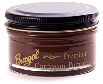 Burgol Cordovan Pomade 50 ml Glastiegel: Farbe: Braun