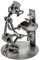 STEEMO Schraubenmännchen Klempner Handwerker Geschenk Metall-Deko 10x10x13 cm