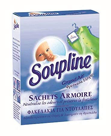 SOUPLINE Adoussissant Sachets Grand Air Boîte de 3 sachets - Lot de 2