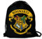 Logoshirt® Harry Potter I Hogwarts I Logo I Stoffbeutel I bedruckt I schwarz I AZO-free I stabiler Kordelzug I Lizenziertes Design