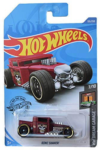 Hot Wheels Dream Garage 7/10 Bone Shaker 135/250, red