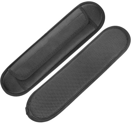 FIEIL 2 Pack Extra Thick Shoulder Strap Pad, Universal Replacement Shoulder Pad, for Shoulder Bags, Guitar Strap, Detachable Shoulder Strap Pad Pads Help Relieve Shoulder Pain(Sandwich Mesh)