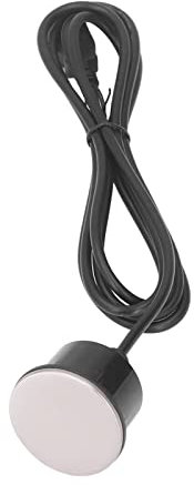 WOOXGEHM Passacavo Alimentazione Desktop, Circuito di Protezione Ricarica Cellulare Integrato, Doppia Porta USB, Presa di Corrente da Incasso Scrivania Mobili, Antipolvere, Facile da Installare