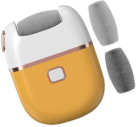 Quitacallos eléctrico para pies, quitacallos eléctrico para pies - para pies recargable con 2 velocidades ajustables, electrónica portátil para el cuidado de la piel muerta y en casa