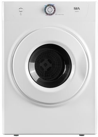 SIA SVTD7W 7kg Freestanding Vented Tumble Dryer, White, C Energy Rating, 3 Drying Modes, 2 Year Parts and Labour Guarantee