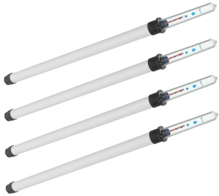 Milisten 4pezzi Indicatore Per Misuratore Per Mancanza Strumento Giardinaggio Resistente Al Sole e Temperature