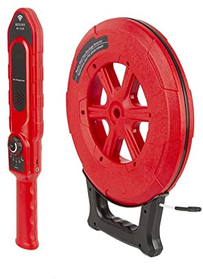 Escáner de Pared, Detector de obstrucción de tuberías de Hierro, Herramienta de diagnóstico, escáner, obstrucción de tuberías, Instrumento de plomeros(40m Line)