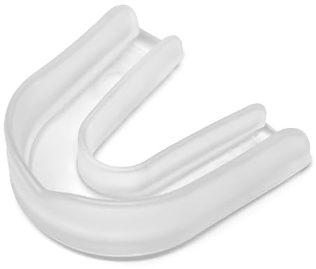 Everlast Protège-dents (Clear) à absorption des chocs, conception bouillir et mordre, étui de rangement - Équipement Everlast authentique