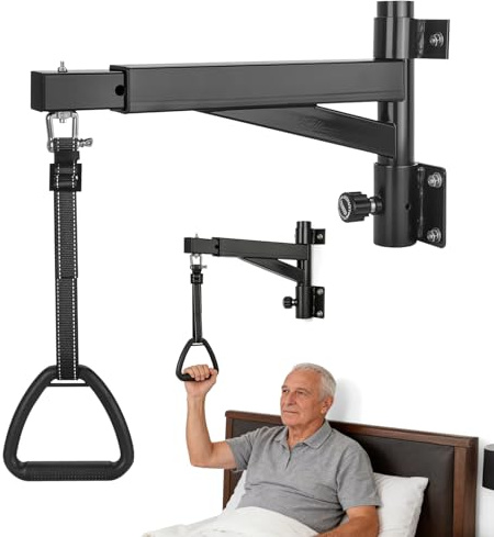 Barre de Levage pour Seniors, Main Courante pour Seniors, Barre de Levage médicale pour hôpital, Barre de Transfert, Barre de lit pour montée, Aide à la Marche, pour Maison, hôpital