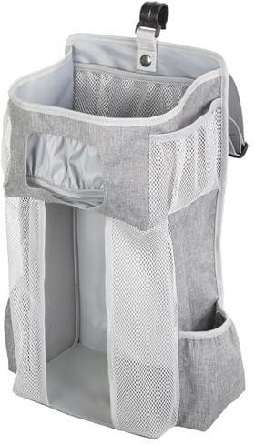 Generisk crib caddy – hängande crib organizer för cribb, hängande blöja arrangör för förändrad bord, diaperr plantskola arrangör, hängande blöjförvaring foor cribs, tillbehör foor