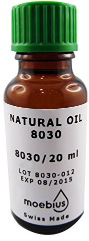 Herramienta de reparación de aceite de botella natural Moebius 8030 para relojes, fabricado en Suiza, 20 ml, #82780, #82780, Classic