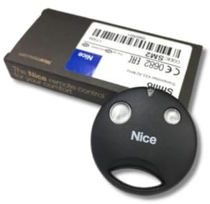 Nice Smilo SM2 Original mando a distancia 2 botones 433,92 MHz rolling code, mando a distancia para portones